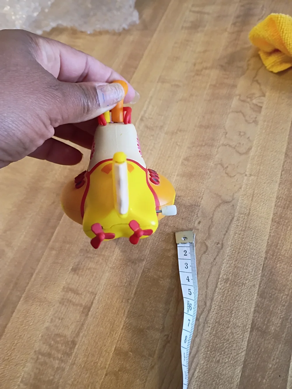 Kids Yellow & Orange Submarine Toy - Brand Unspecified